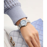 Guess Ladies Silver Tone Analog Watch