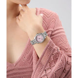 Guess Ladies Silver Tone Analog Watch