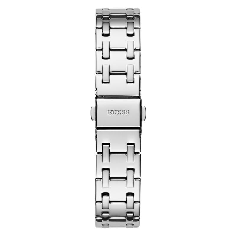 Guess Ladies Silver Tone Analog Watch