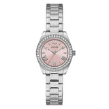 Guess Ladies Silver Tone Analog Watch