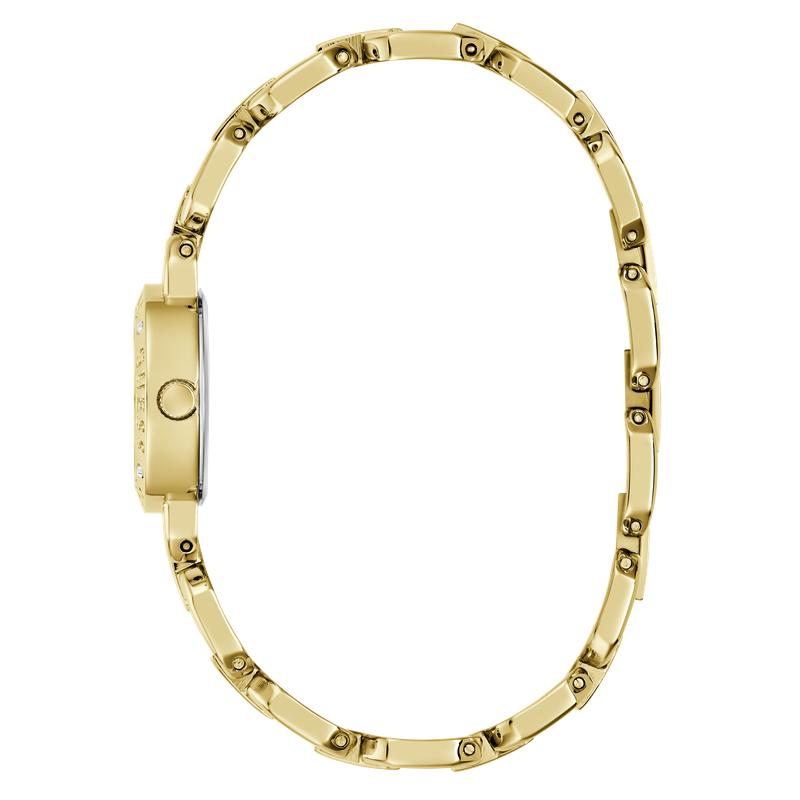 Guess Ladies Siren Gold Tone Analog Watch with Blue Dial