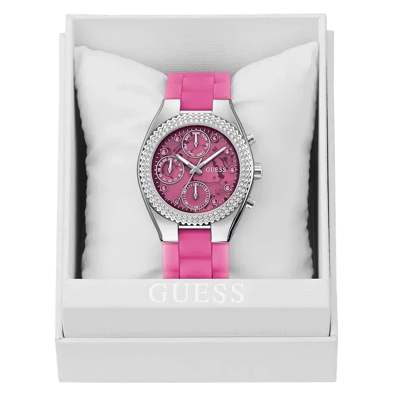 Guess Ladies Sparkling Pink Limited Edition Watch