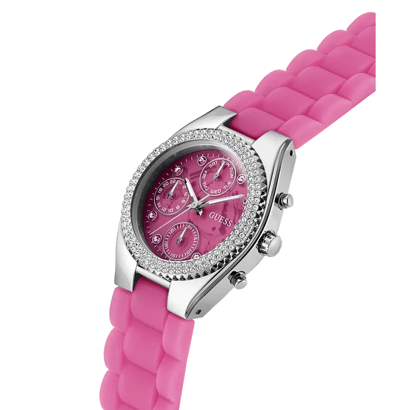 Guess Ladies Sparkling Pink Limited Edition Watch