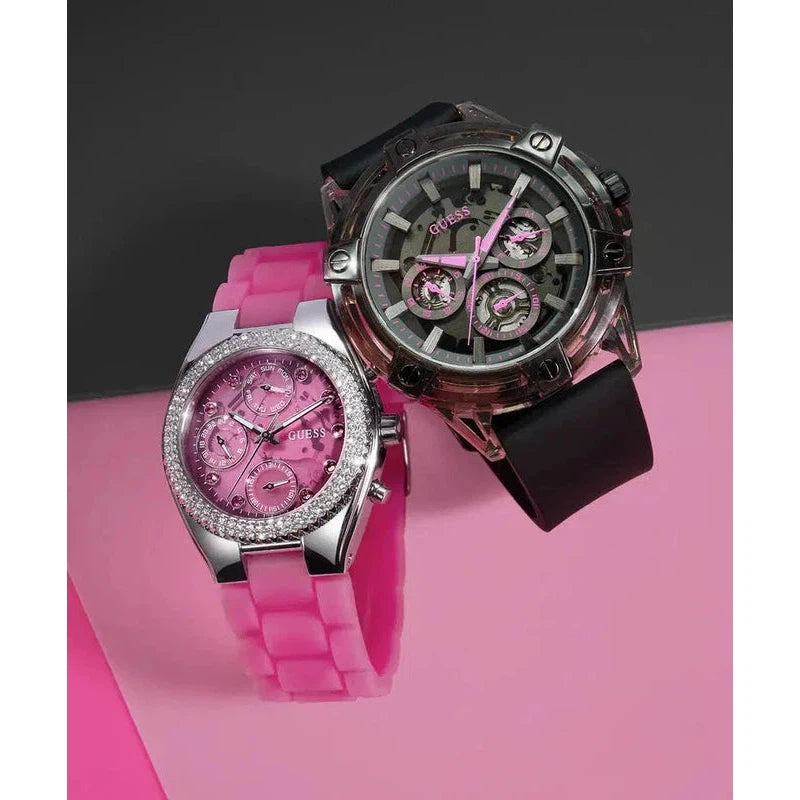 Guess Ladies Sparkling Pink Limited Edition Watch