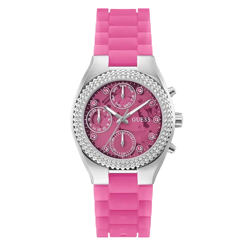 Guess Ladies Sparkling Pink Limited Edition Watch