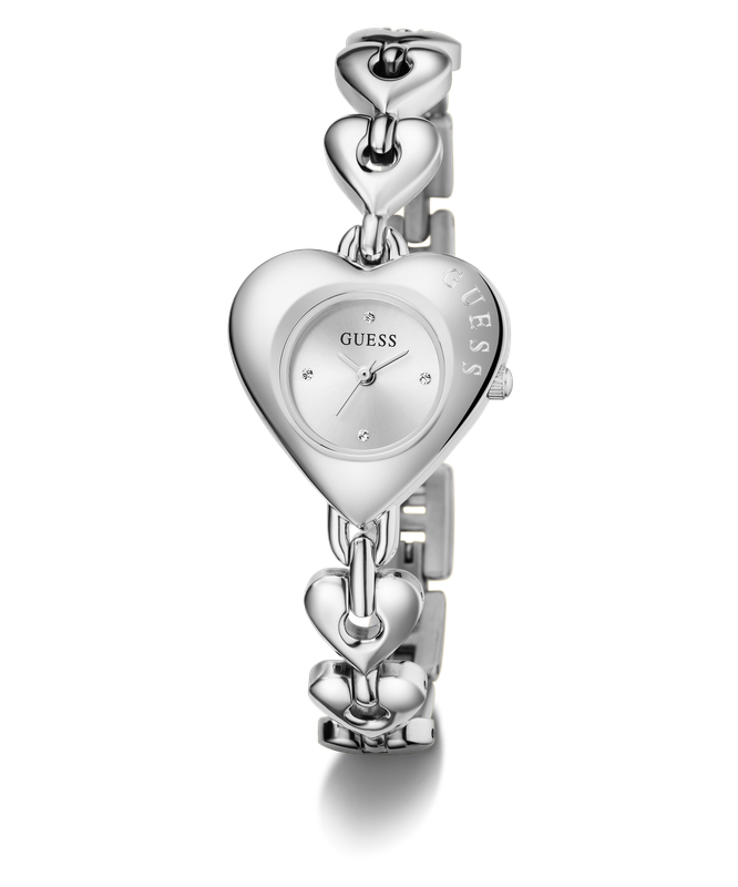 Guess Ladies Valerie Silver Tone Analog Watch