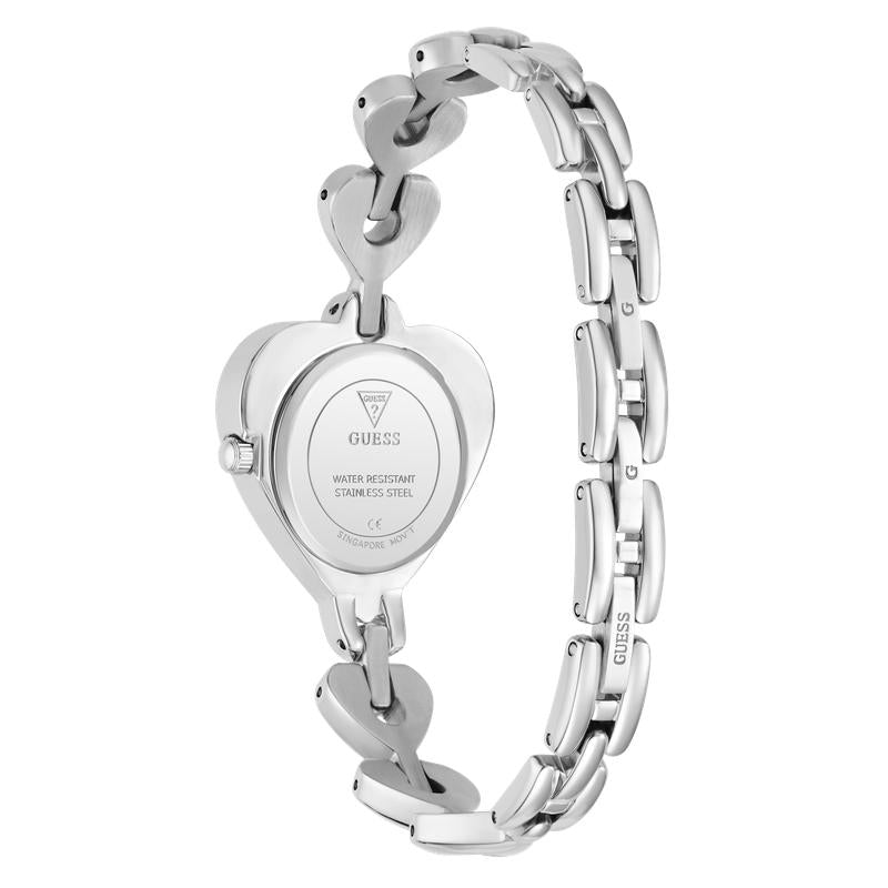 Guess Ladies Valerie Silver Tone Analog Watch