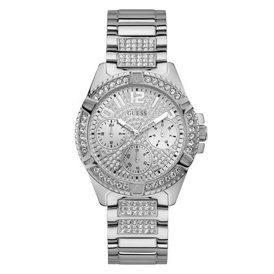 Guess Lady Frontier Ladies Sport Silver Multi-function Watch W1156L1