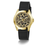 Guess Menagerie Animal Print Dial Analogue Watch