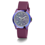 Guess Menagerie Animal Print Dial Analogue Watch