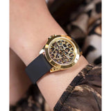 Guess Menagerie Animal Print Dial Analogue Watch