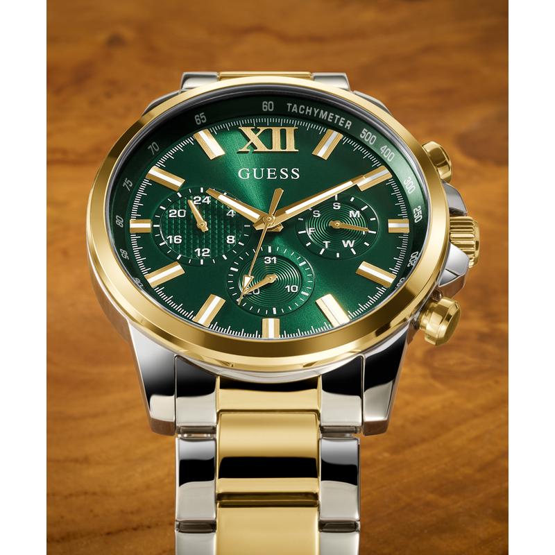 Guess Mens 2-Tone Multi-function Watch