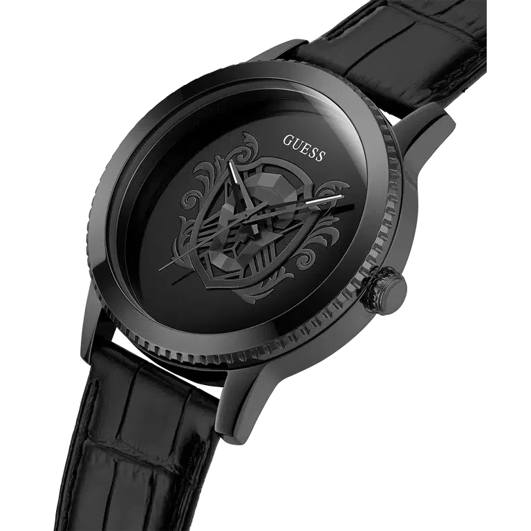 Guess black watch clearance mens