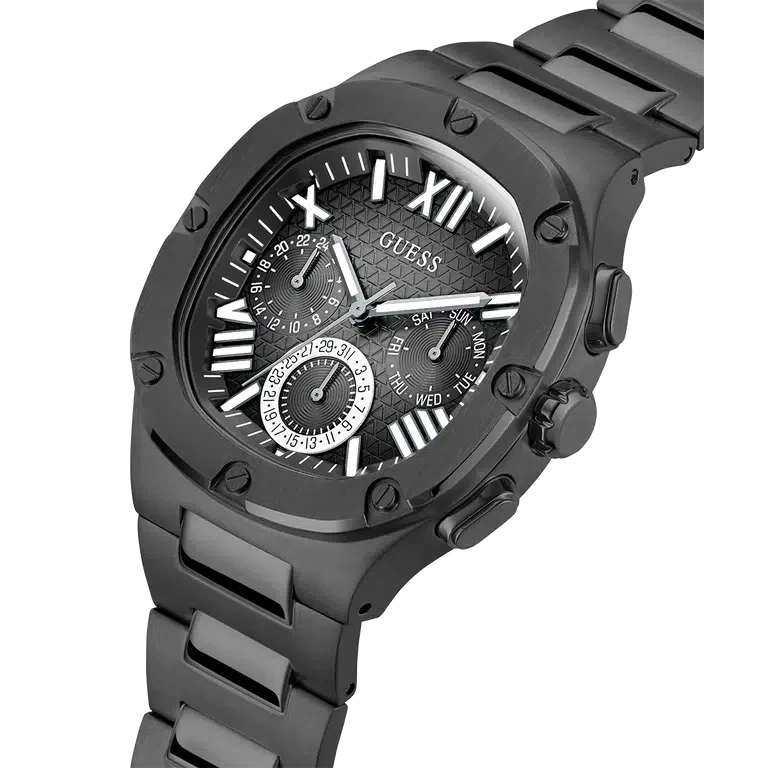 Guess Mens Black Multi-function Watch GW0572G3