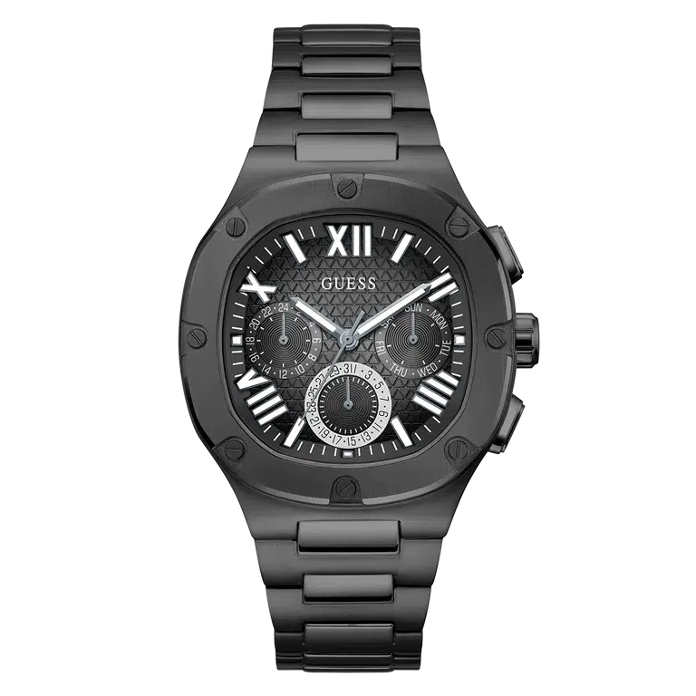 Guess Mens Black Multi-function Watch GW0572G3