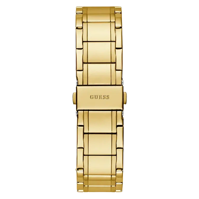 Guess Mens Gold Tone Analog Watch GW0626G2