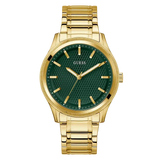 Guess Mens Gold Tone Analog Watch GW0626G2