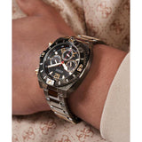 Guess Mens Gunmetal Multi-function Watch