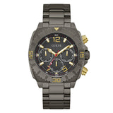 Guess Mens Gunmetal Multi-function Watch