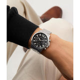 Guess Mens Silver Tone Multi-function Watch