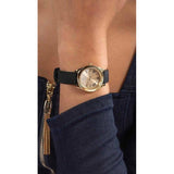 Guess Mini Luna Champagne Dial Analog Watch