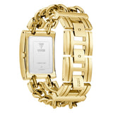 Guess Mod Heavy Metal Ladies Gold Tone Analog Watch