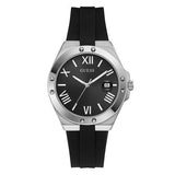 Guess Perspective Silver Tone Analog Gents Watch GW0388G1