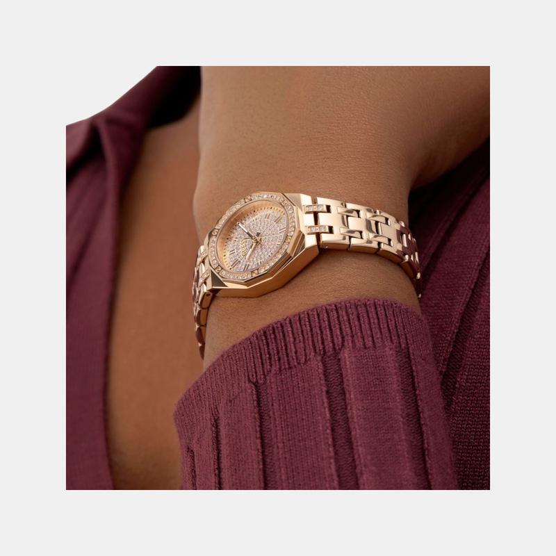 Guess Pixie Rose Gold Quartz Women’s Analog Watch