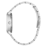 Guess Quattro Clear Silver Tone Analog Ladies Watch GW0300L1