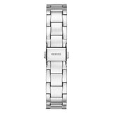 Guess Quattro Clear Silver Tone Analog Ladies Watch GW0300L1