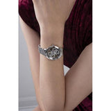 Guess Quattro Clear Silver Tone Analog Ladies Watch GW0300L1