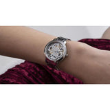 Guess Quattro Clear Silver Tone Analog Ladies Watch GW0300L1