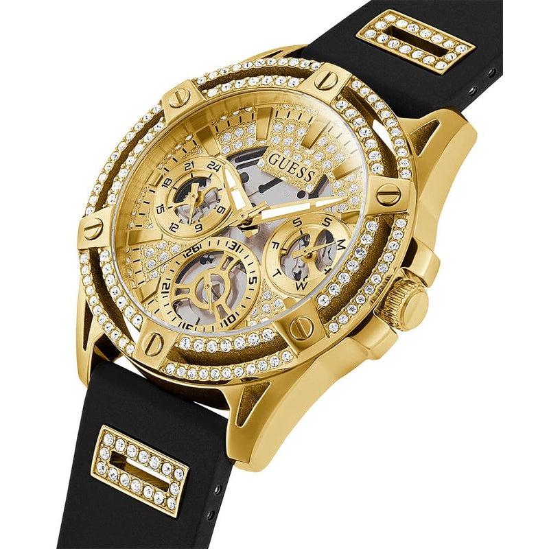 Guess Queen Gold Tone Multi-Function Ladies Watch GW0536L3