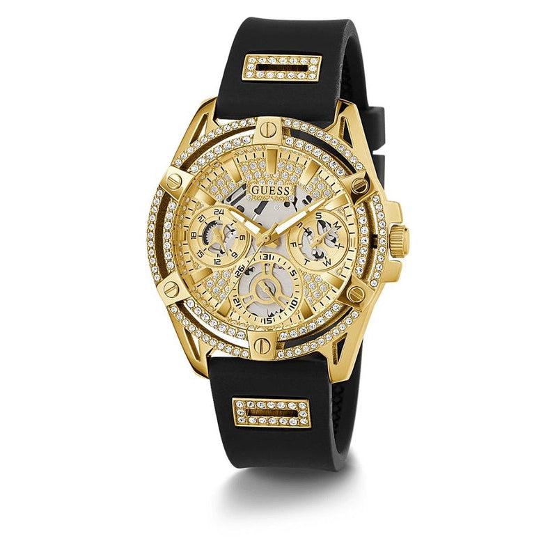 Guess Queen Gold Tone Multi-Function Ladies Watch GW0536L3