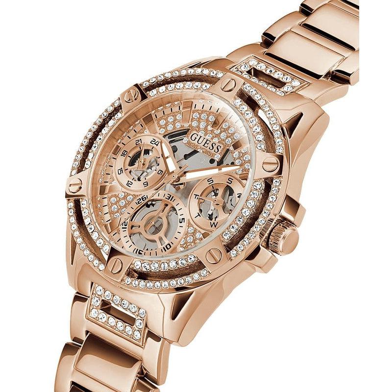 Guess Queen Rose Gold Tone Analog Ladies Watch GW0464L3