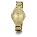 Guess Shooting Star Champagne Dial Analogue Watch