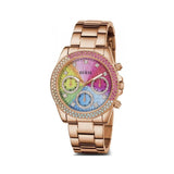 Guess Sol Rose Gold Tone Analog Ladies Watch GW0483L3