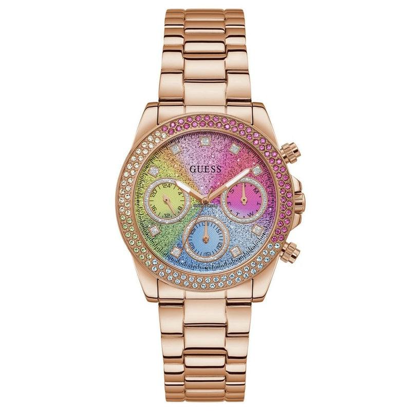 Guess Sol Rose Gold Tone Analog Ladies Watch GW0483L3