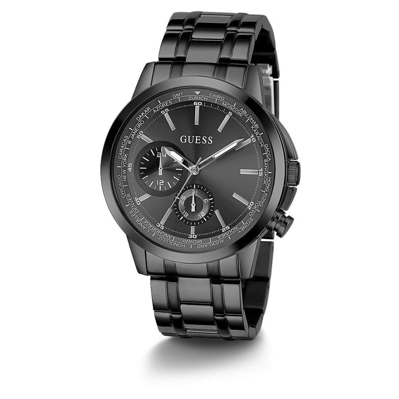 Guess Spec Black Multi-Function Gents Watch GW0490G3