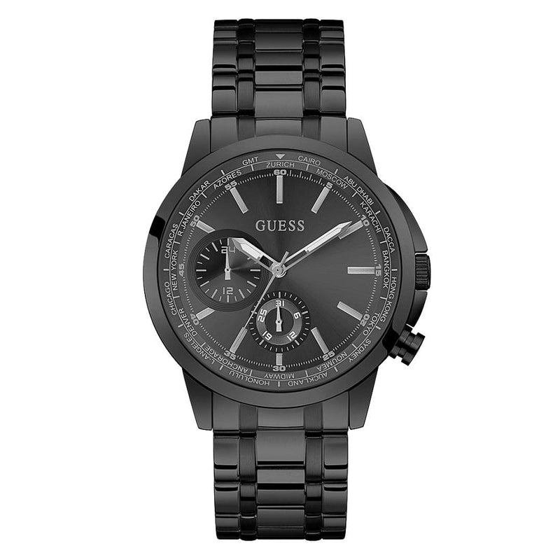 Guess Spec Black Multi-Function Gents Watch GW0490G3