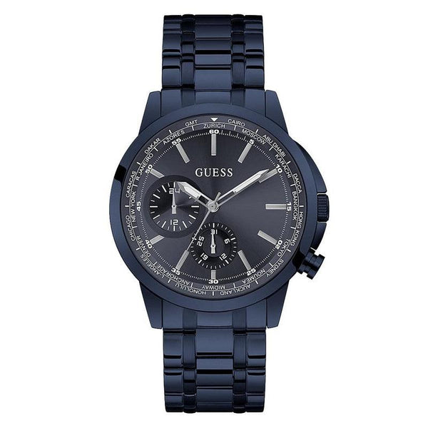 Guess blue outlet metal watch