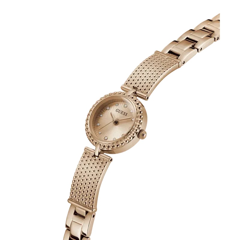Guess Stainless Steel Analog Rose Gold Women’s Watch