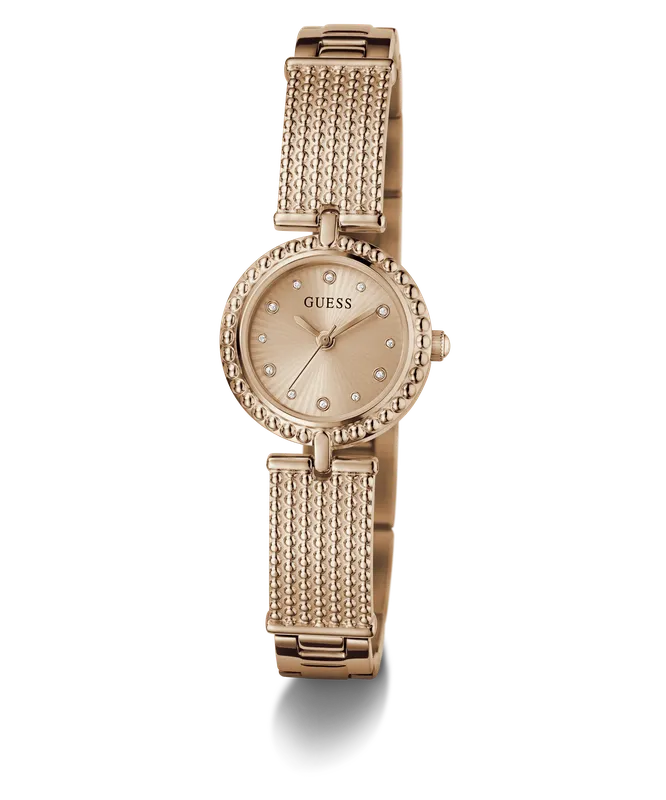 Guess Stainless Steel Analog Rose Gold Women’s Watch