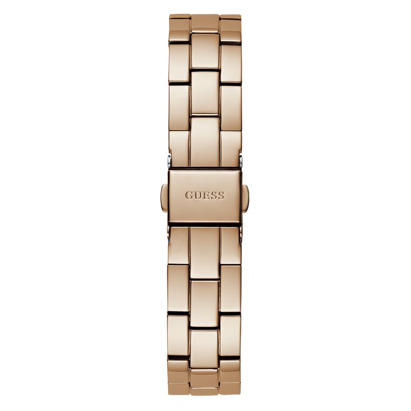 Guess Three Of Hearts White Dial Analog Watch