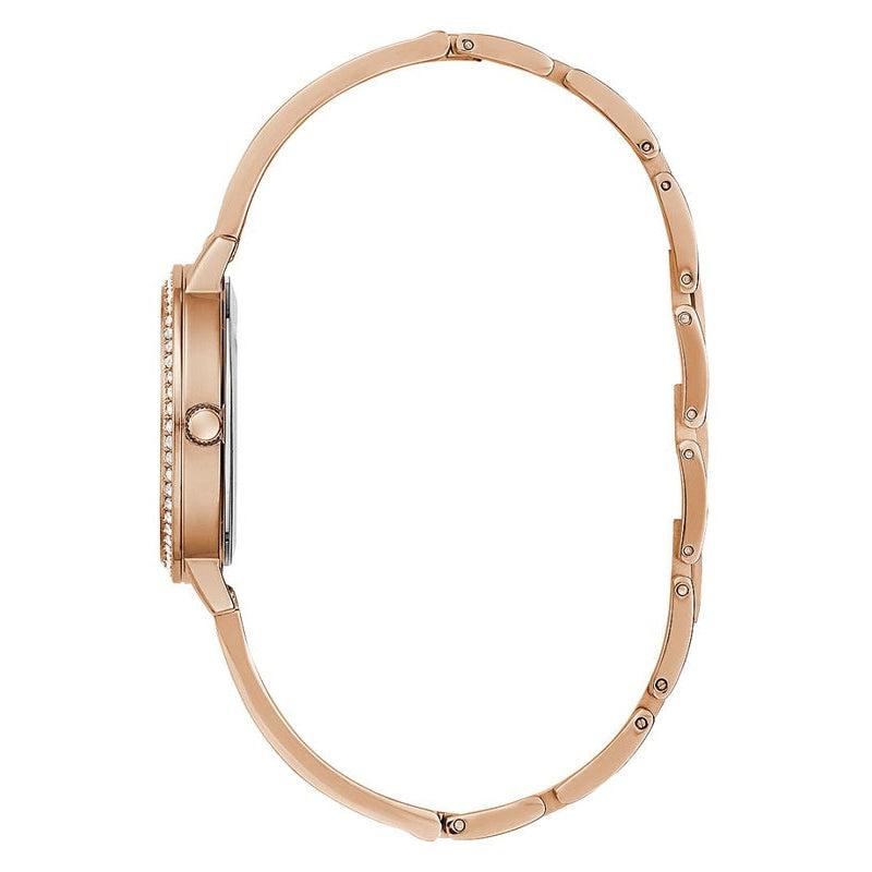 Guess Tri Luxe Ladies Rose Gold Tone Ladies Watch GW0474L3