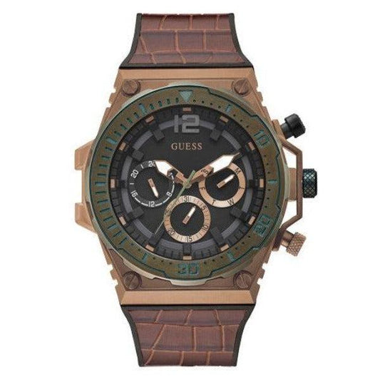 Guess Venture Brown Multi-Function Gents Watch GW0326G2