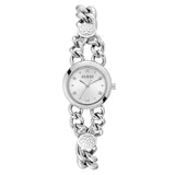 Guess Vienna Silver Dial Analogue Watch