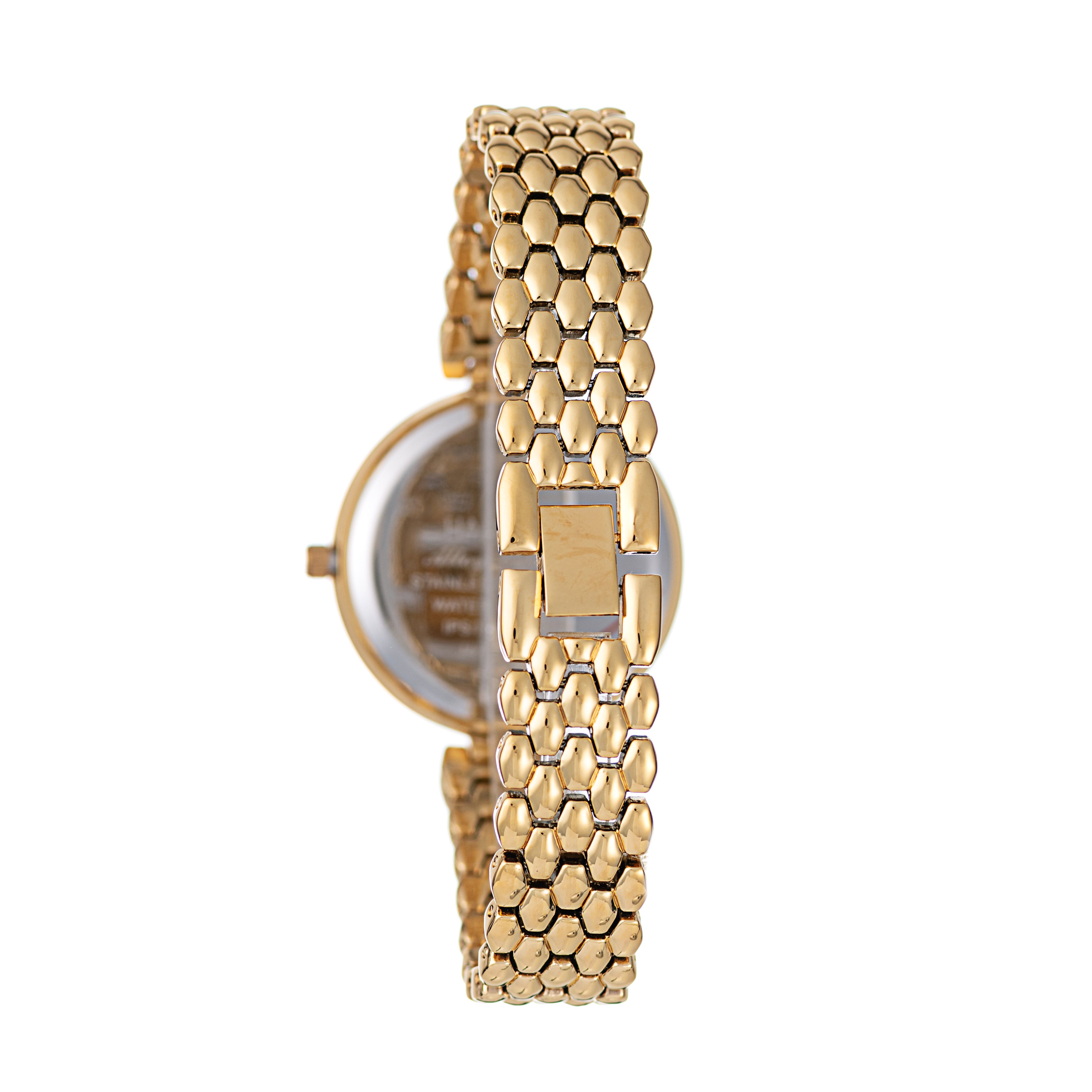 Hallmark Ladies Gold-Tone Bracelet Watch