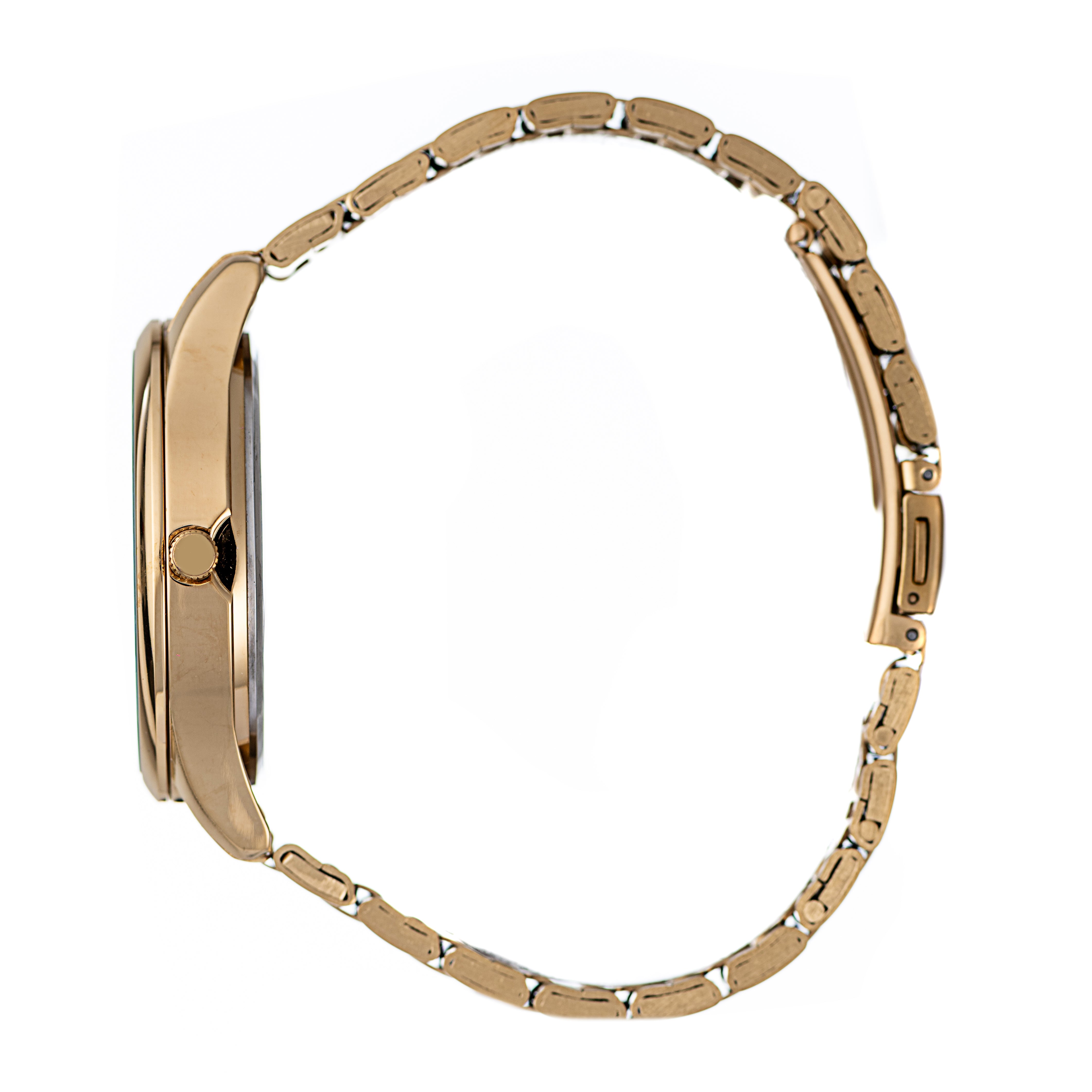 Hallmark Men’s Gold-Tone Watch with Champagne Dial