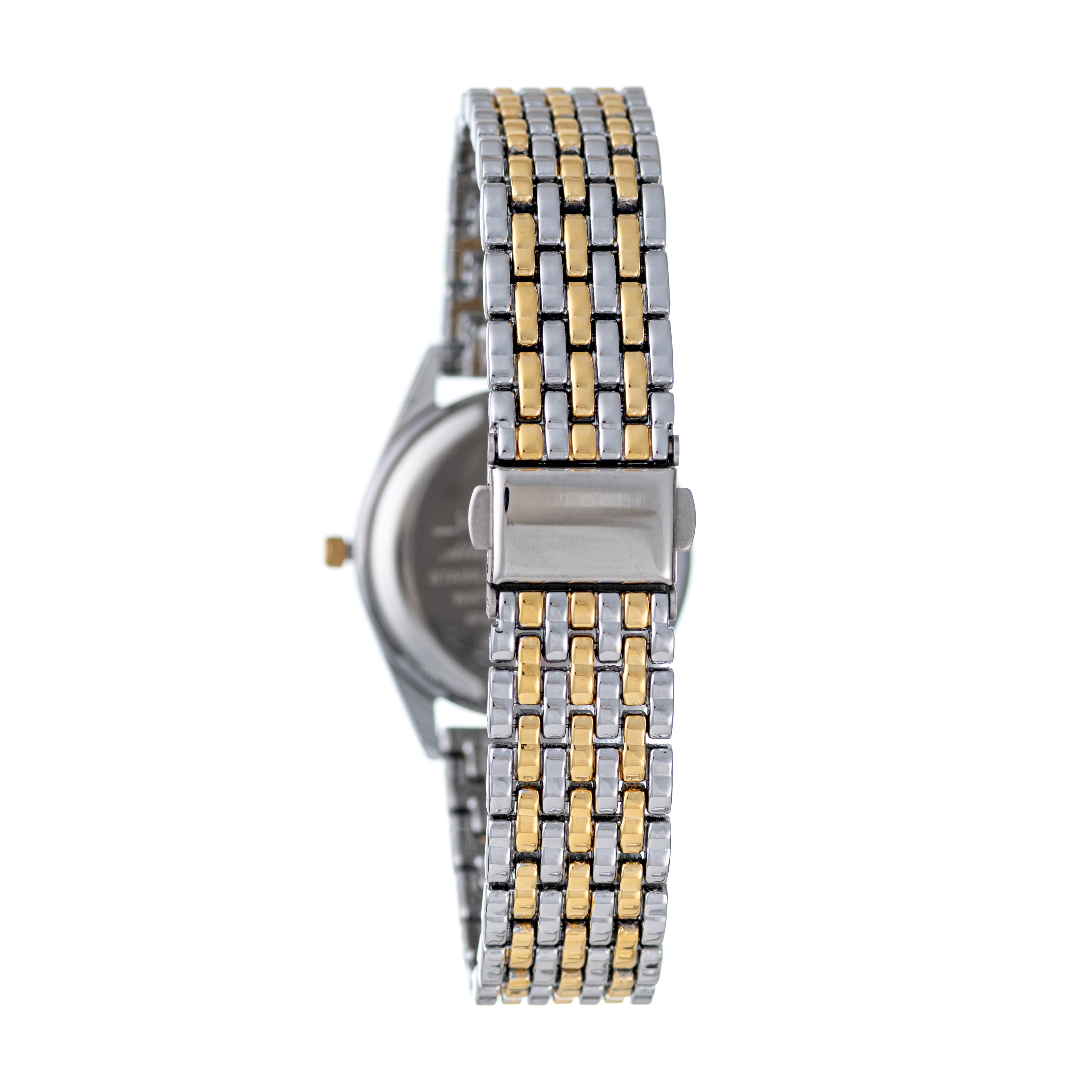 Hallmark Ladies Two-Tone White Dial Watch